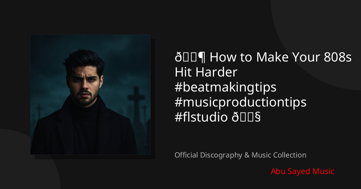 Watch 🎶 How to Make Your 808s Hit Harder #beatmakingtips #musicproductiontips #flstudio 🎧 on YouTube