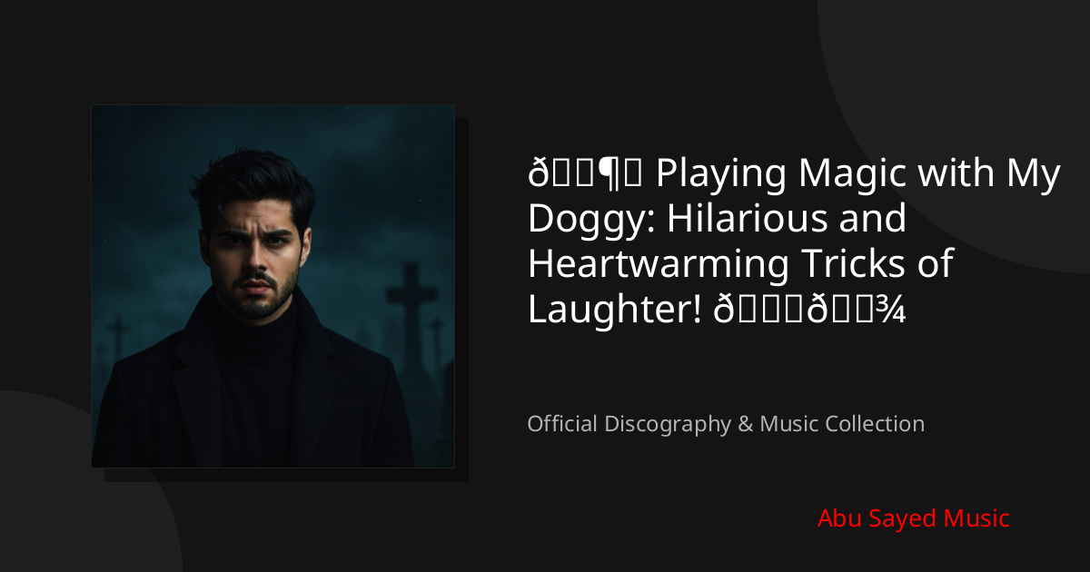 Watch 🐶✨ Playing Magic with My Doggy: Hilarious and Heartwarming Tricks of Laughter! 😂🐾 on YouTube