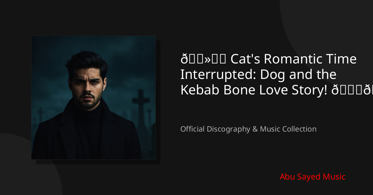 Watch 😻❤️ Cat's Romantic Time Interrupted: Dog and the Kebab Bone Love Story! 🐕🍖 on YouTube
