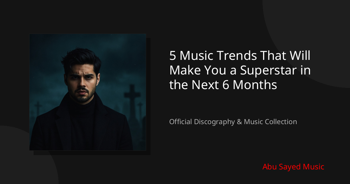 Watch 5 Music Trends That Will Make You a Superstar in the Next 6 Months on YouTube