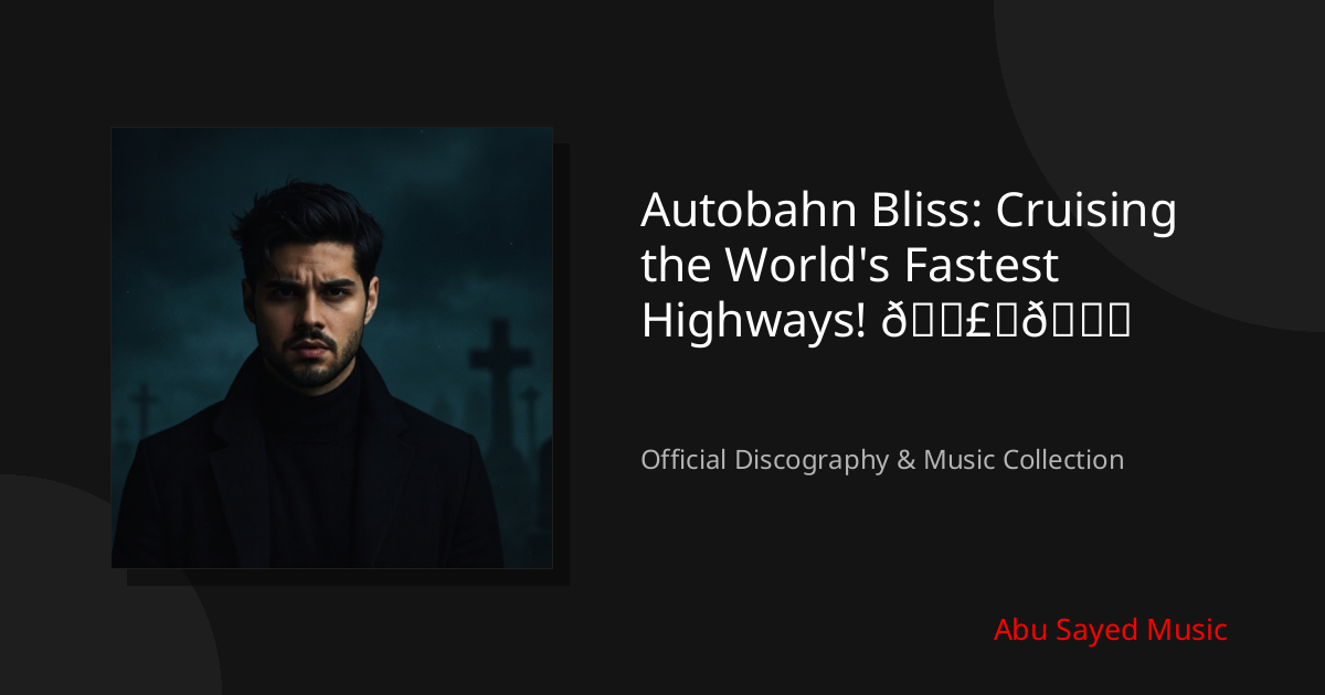 Watch Autobahn Bliss: Cruising the World's Fastest Highways! 🛣️🚗 on YouTube