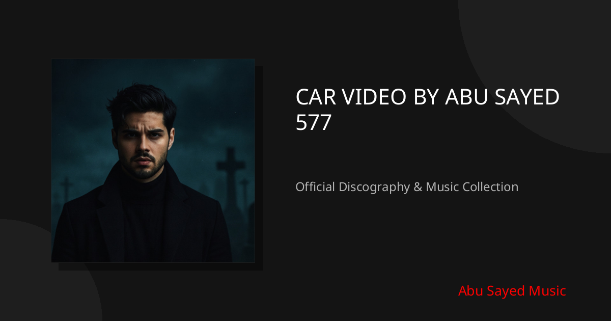 Watch CAR VIDEO BY ABU SAYED 577 on YouTube