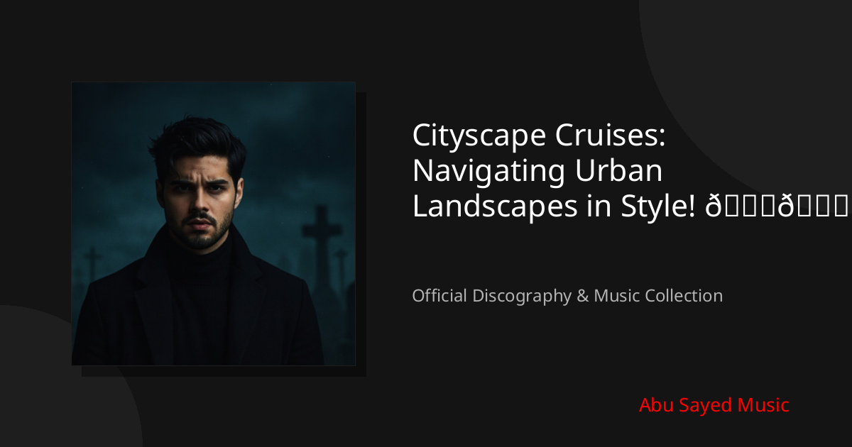 Watch Cityscape Cruises: Navigating Urban Landscapes in Style! 🌆🚗 on YouTube