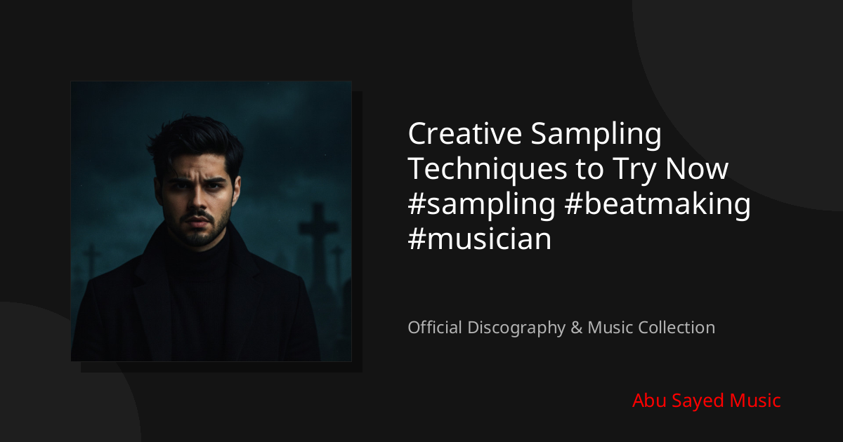 Watch Creative Sampling Techniques to Try Now #sampling #beatmaking #musician on YouTube