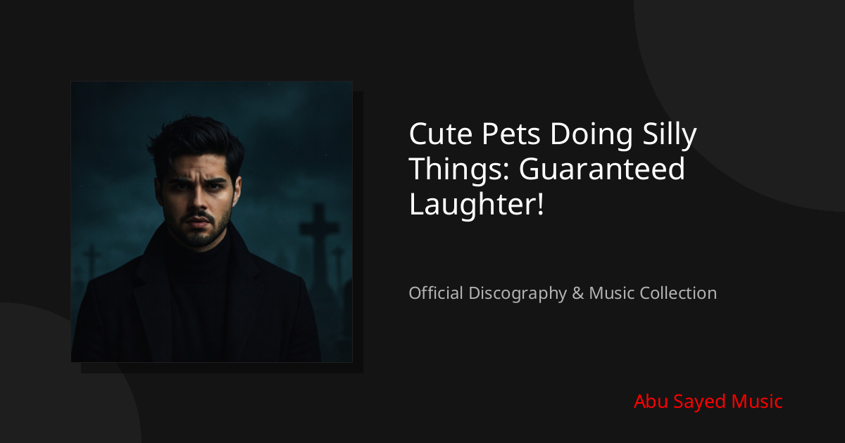 Watch Cute Pets Doing Silly Things: Guaranteed Laughter! on YouTube