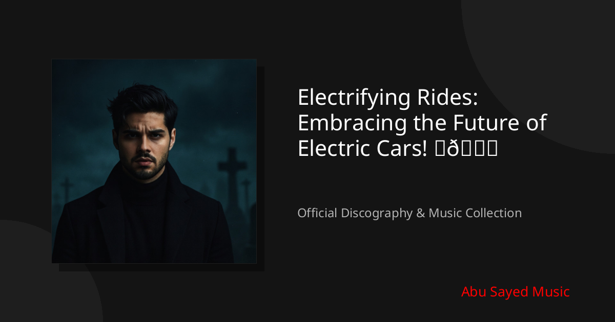 Watch Electrifying Rides: Embracing the Future of Electric Cars! ⚡🚗 on YouTube