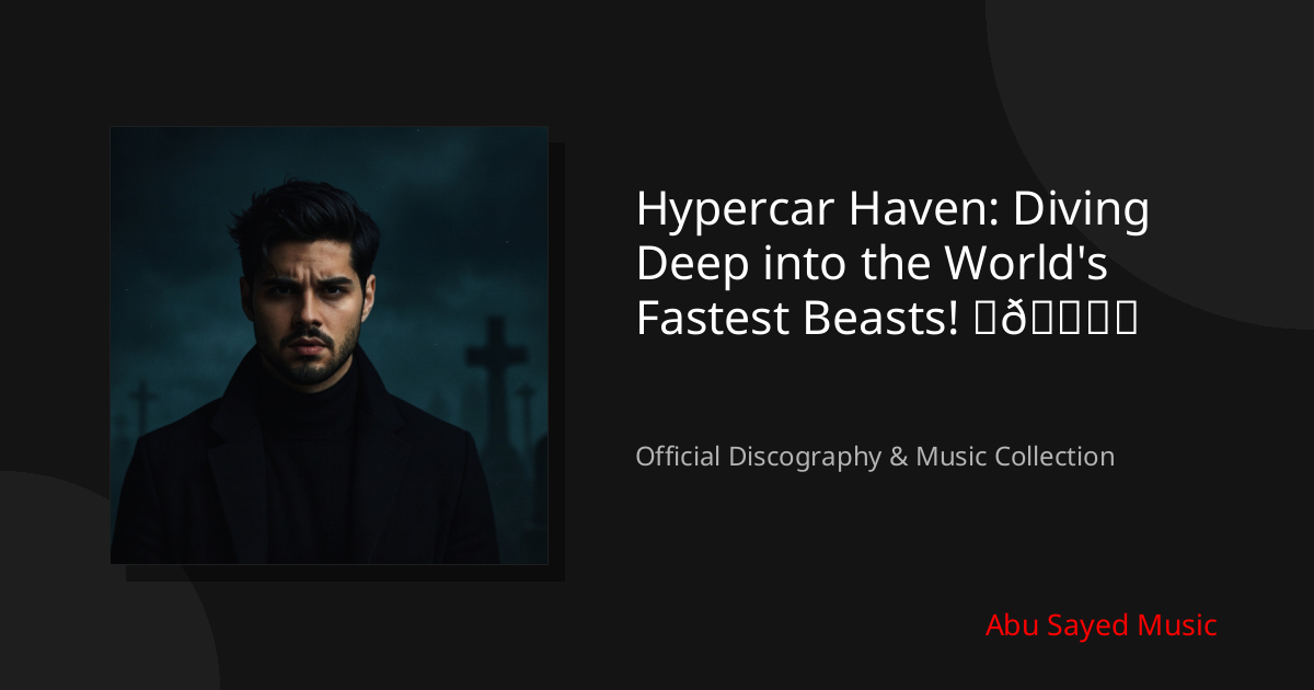 Watch Hypercar Haven: Diving Deep into the World's Fastest Beasts! ⚡🏎️ on YouTube