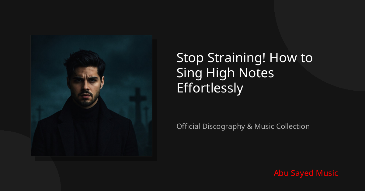 Watch Stop Straining! How to Sing High Notes Effortlessly on YouTube